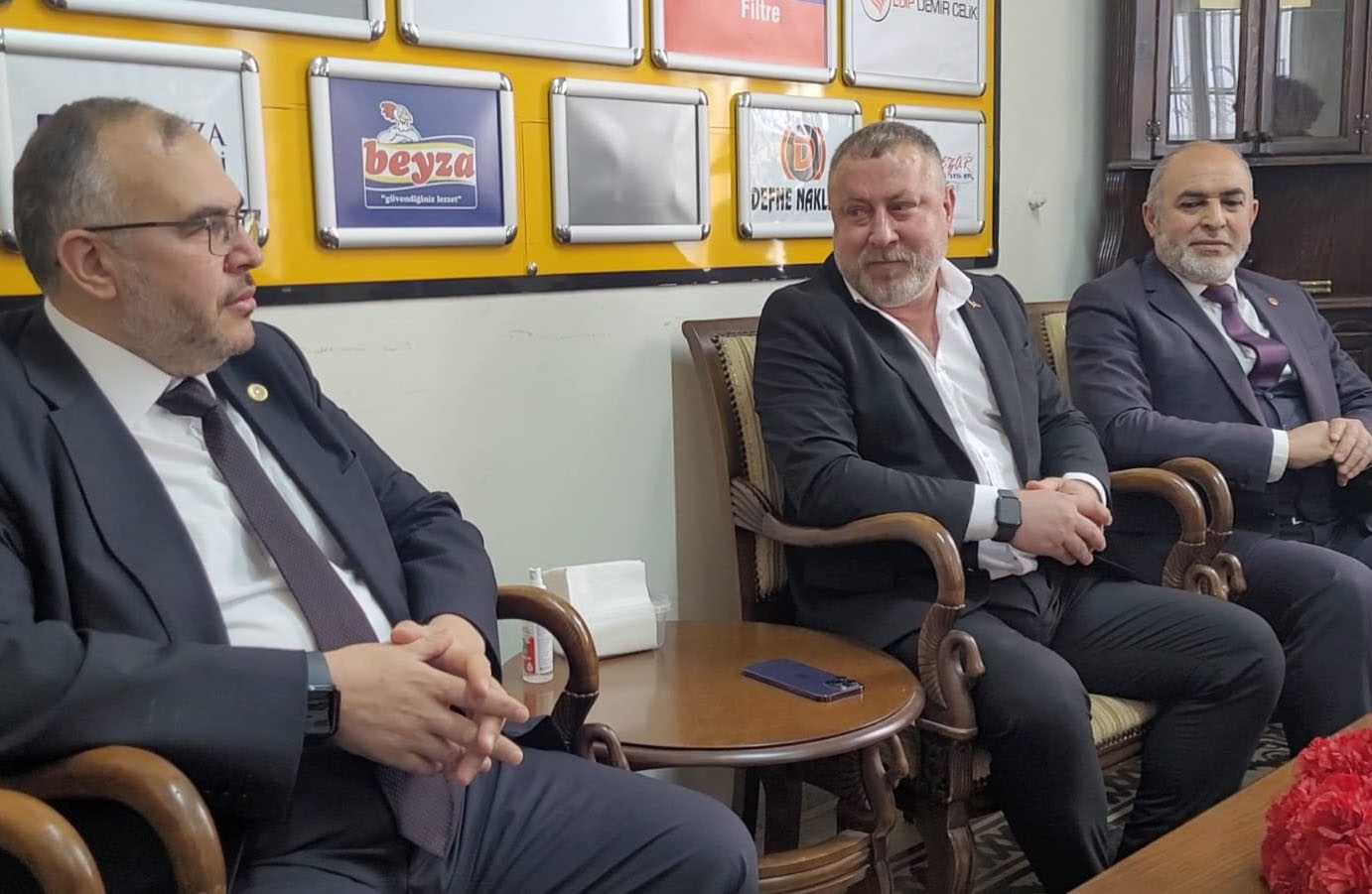 SAADET ADAYI ÇALIŞKAN İGC'Yİ ZİYARET ETTİ