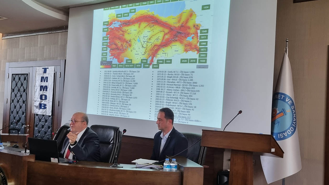 İSKENDERUN TİCARET VE SANAYİ ODASI DEPREM ÇALIŞTAYI’NA EV SAHİPLİĞİ YAPTI