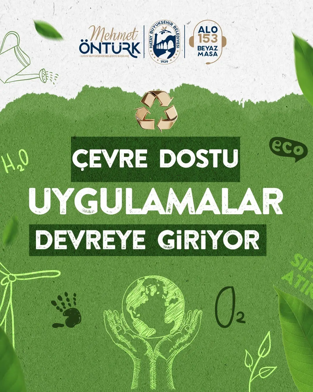 Hatay’a 50 milyon Euroluk atık tesisi geliyor