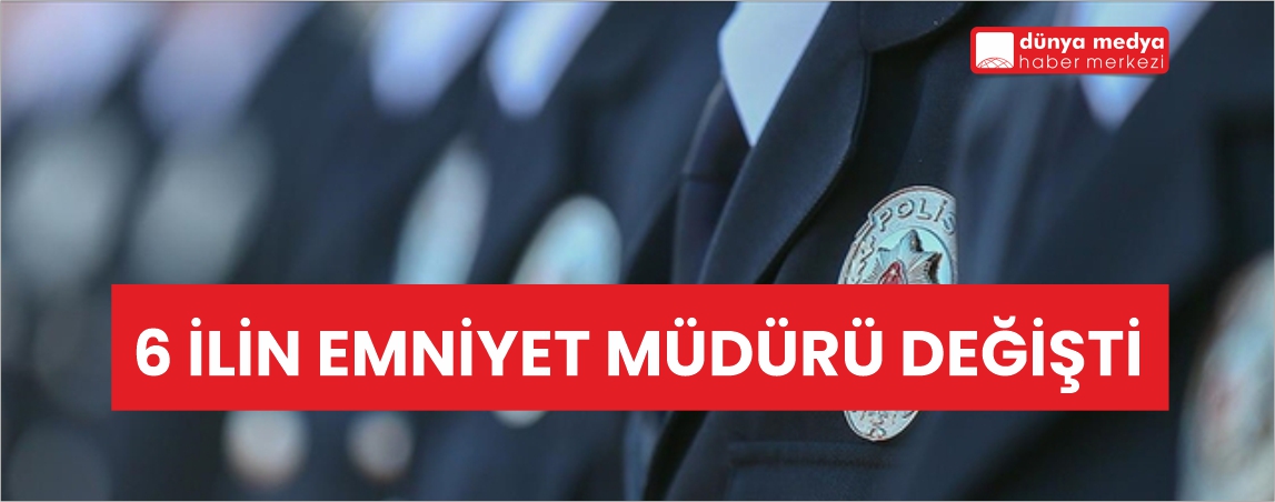 Resmi Gazete'de yayımlandı: Bazı illerin emniyet müdürleri değişti